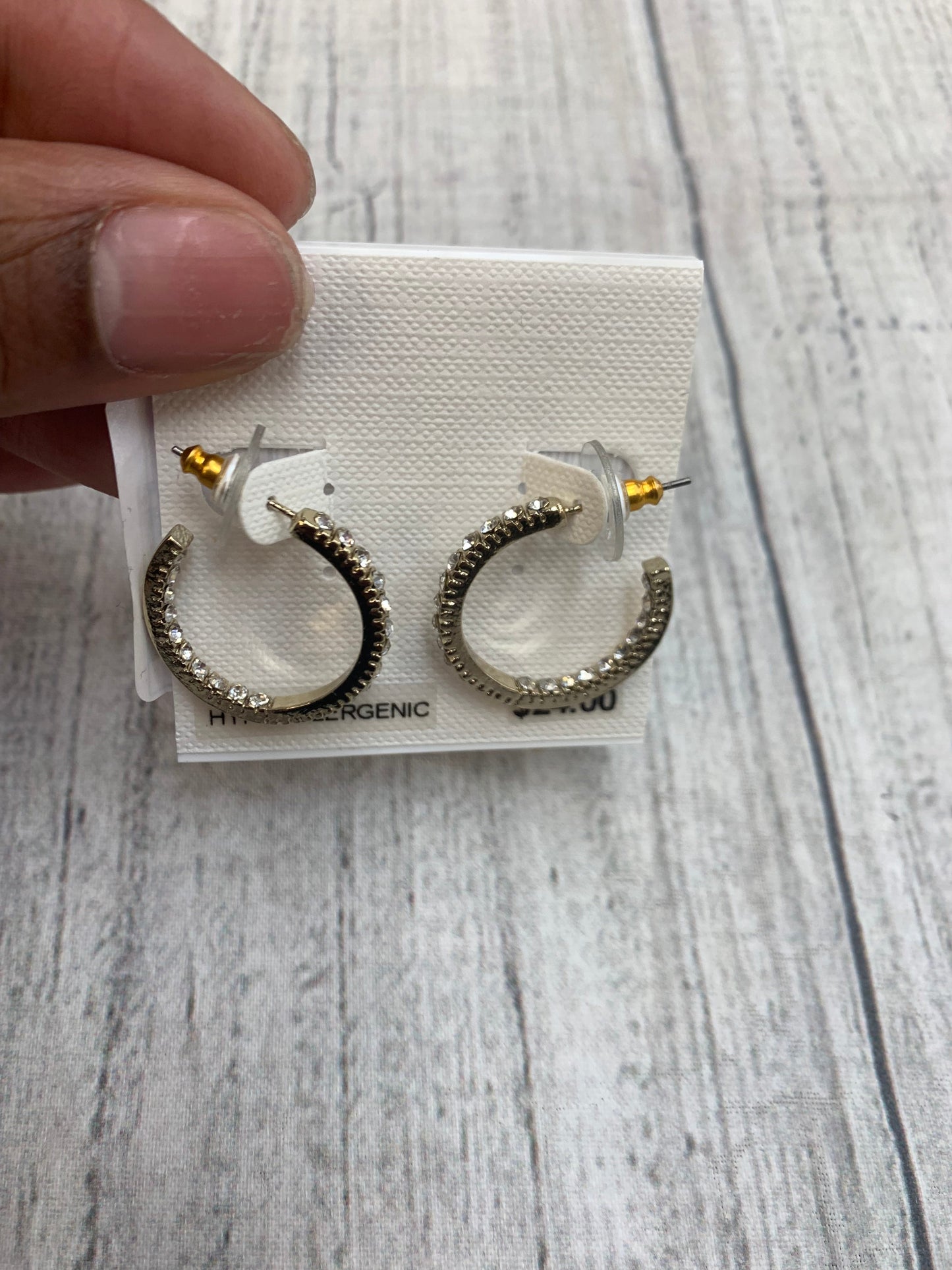 Earrings Hoop By Clothes Mentor Size: 0