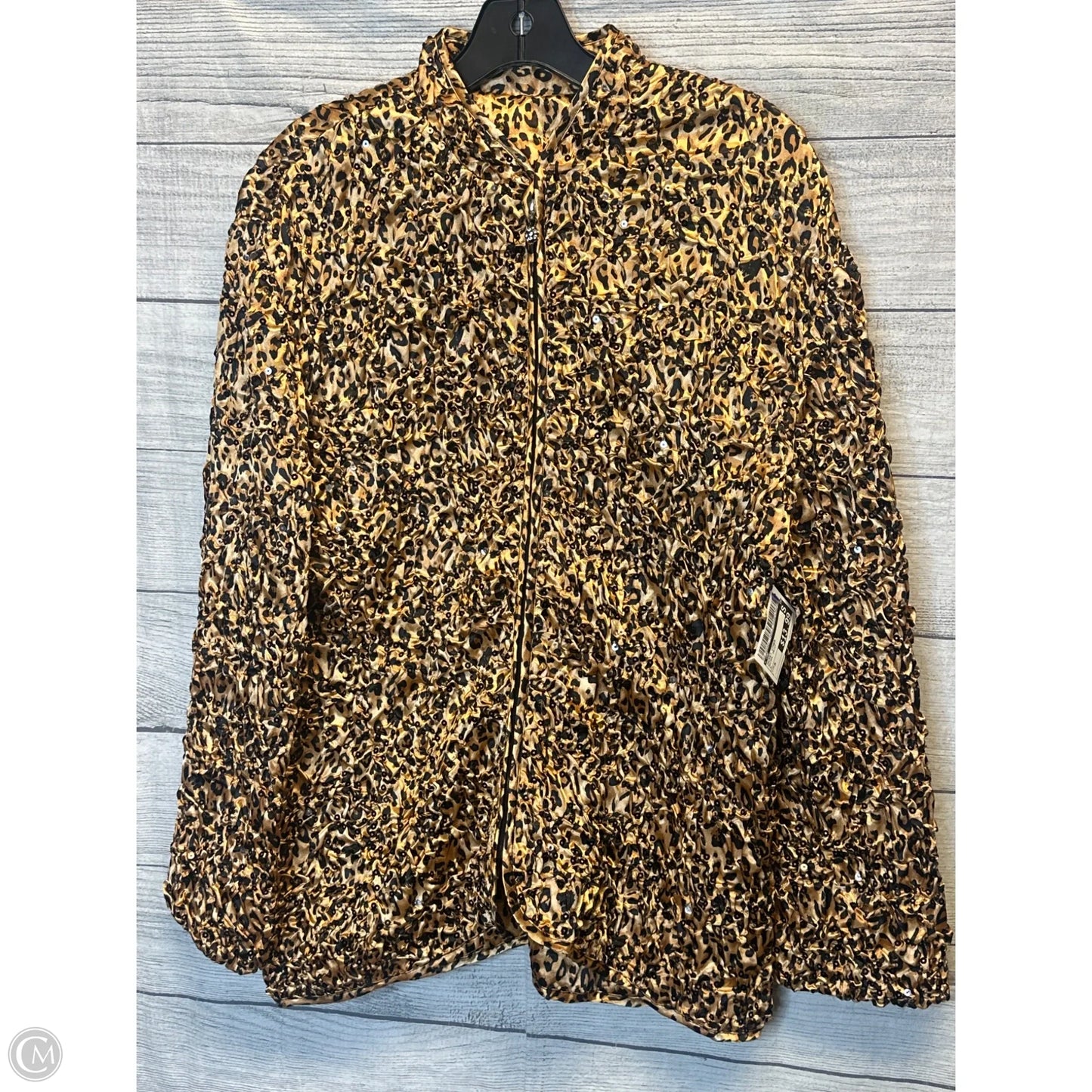 Jacket Other By Cmf In Animal Print, Size: M
