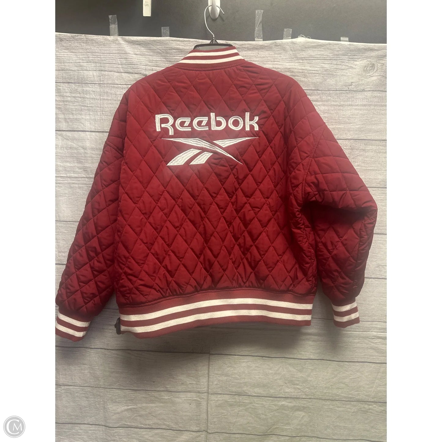 Jacket Puffer & Quilted By Forever 21/Reebok In Red, Size: 0x