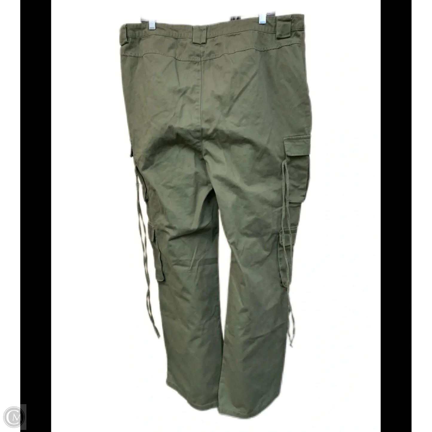 Pants Wide Leg By Fashion Nova In Green, Size: 1x