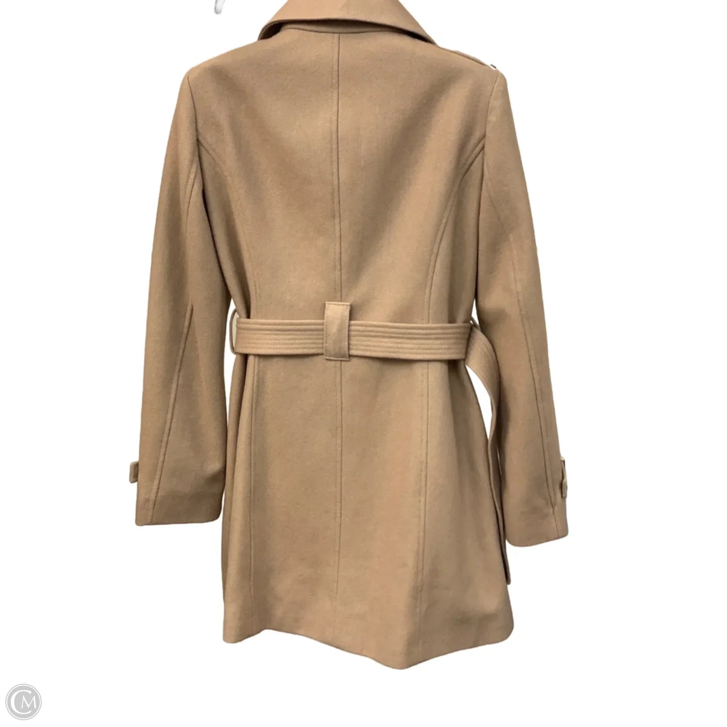 Coat Peacoat By Michael By Michael Kors In Tan, Size: 6