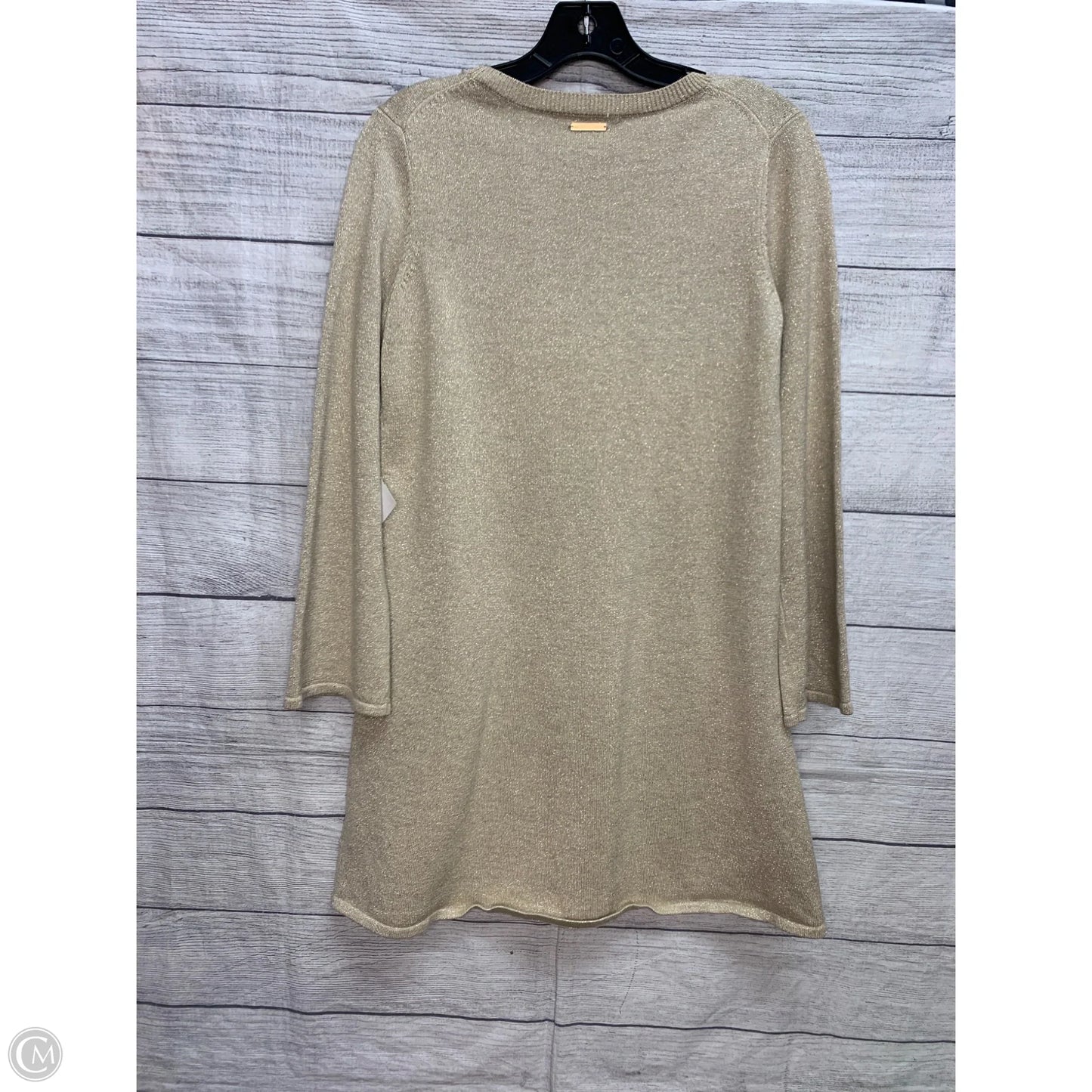 Top Long Sleeve By Michael By Michael Kors In Beige, Size: M