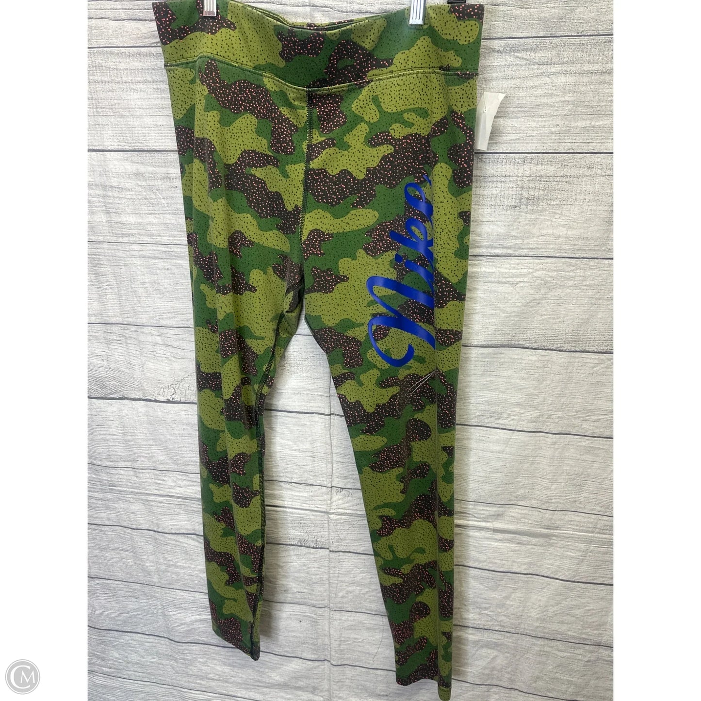 Athletic Pants By Nike Apparel In Green, Size: Xl