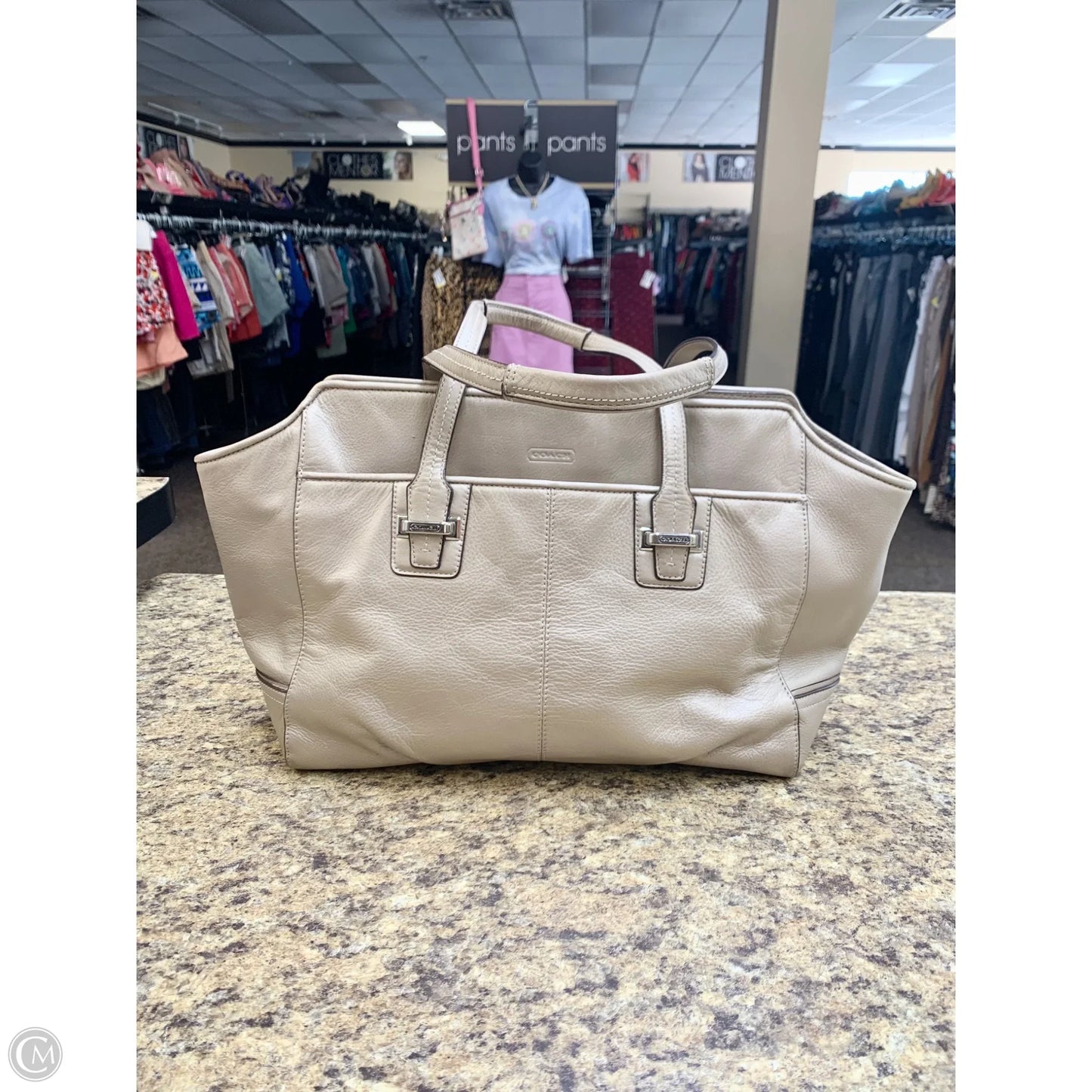 Handbag Designer By Coach, Size: Medium