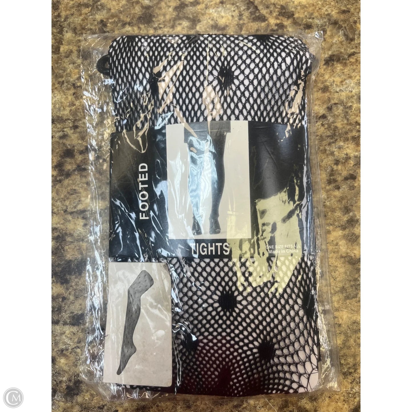 Tights By Clothes Mentor In Black, Size: Osfm