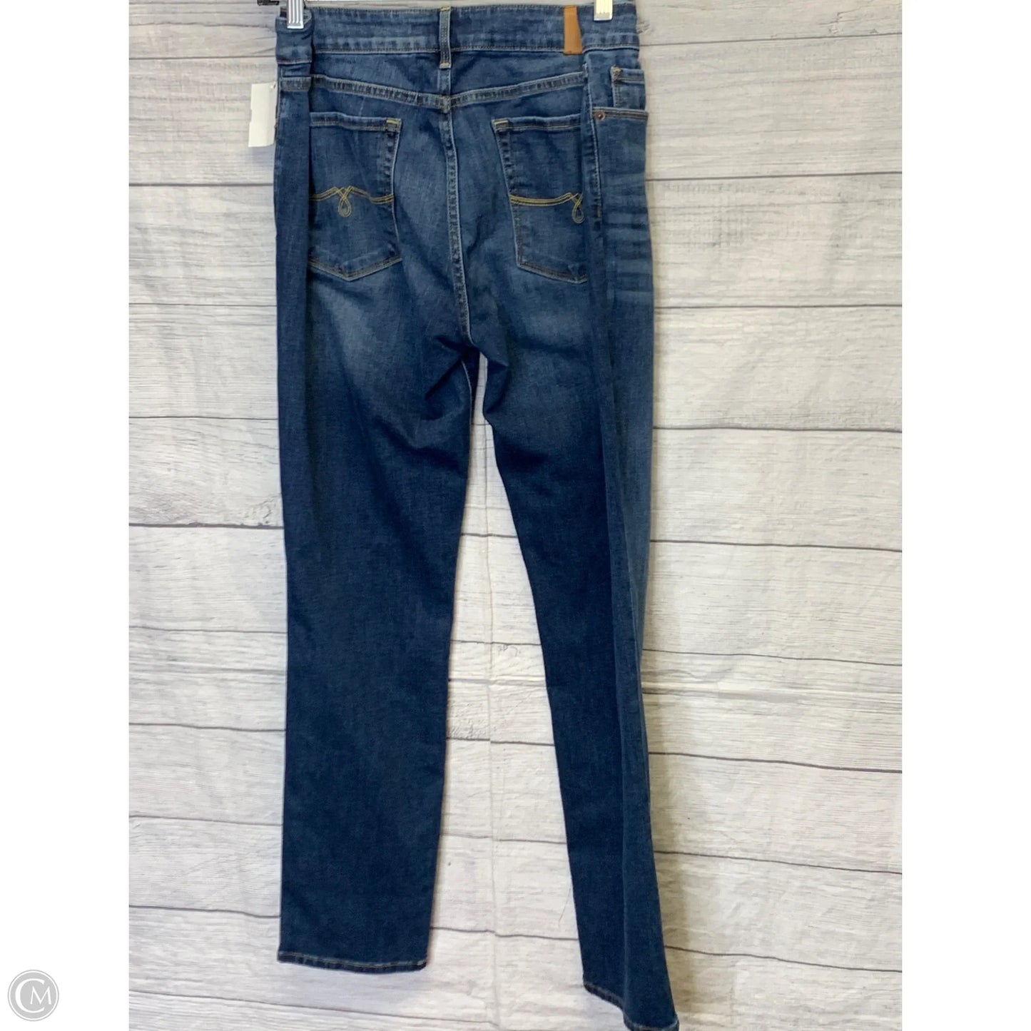 Jeans Boot Cut By Lucky Brand In Blue Denim, Size: 12