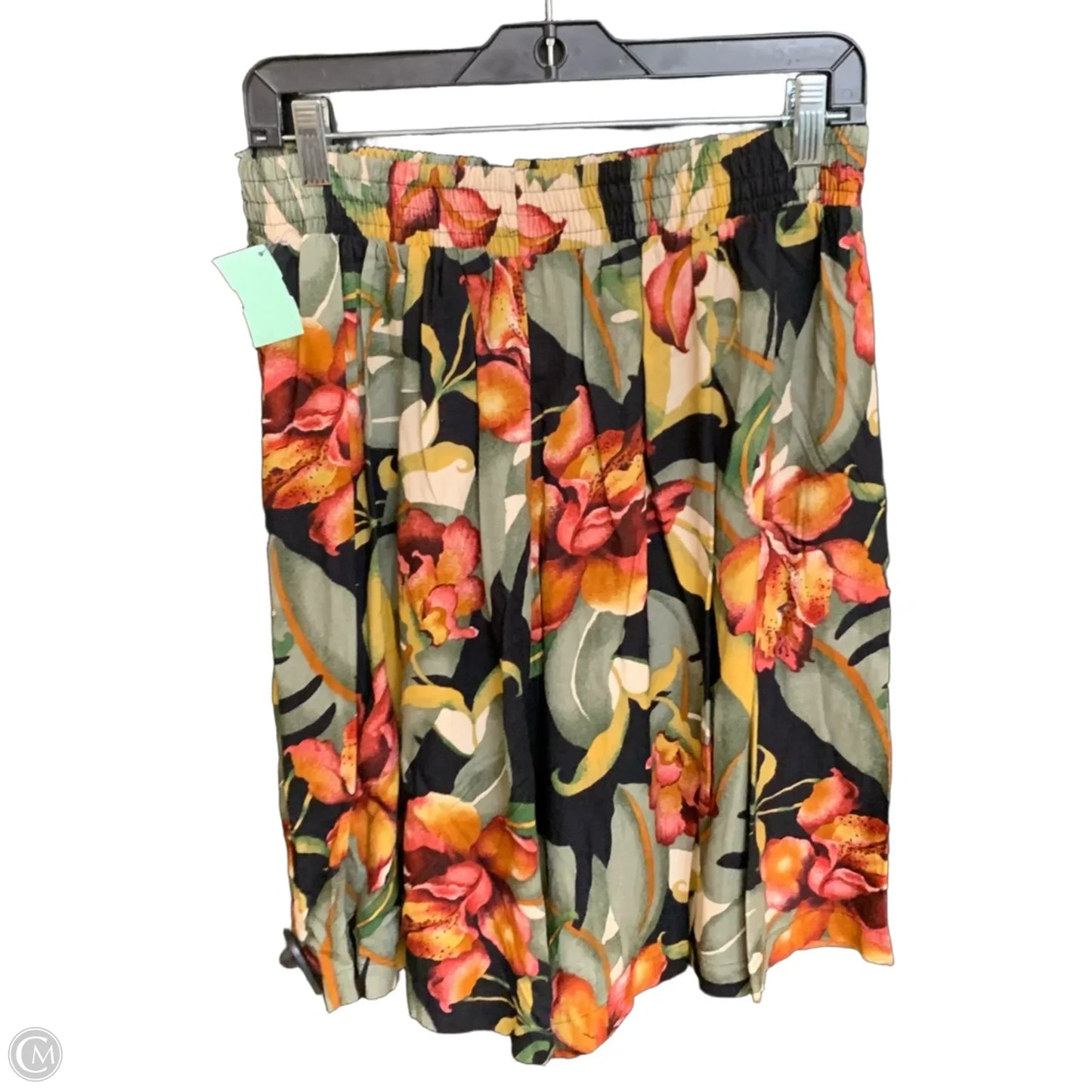 Shorts By Clothes Mentor In Floral Print, Size: Lp