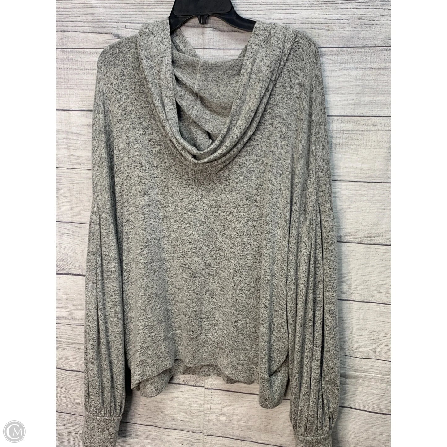 Sweatshirt Hoodie By Express In Grey, Size: Xl