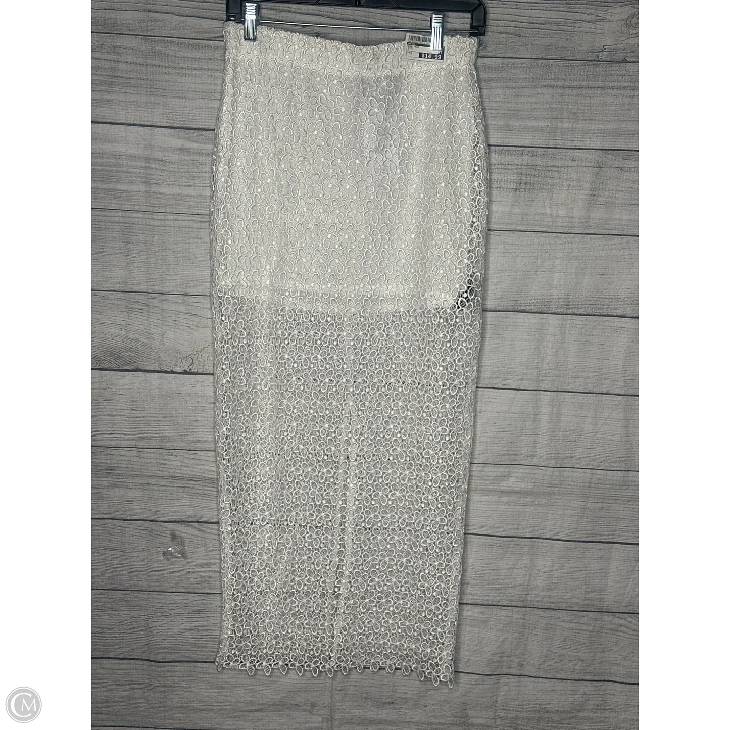 Skirt Maxi By Akira In White, Size: M