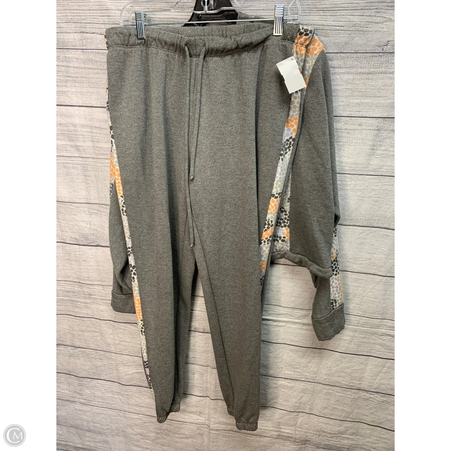 Athletic Pants 2pc By Cmf In Grey, Size: Xl