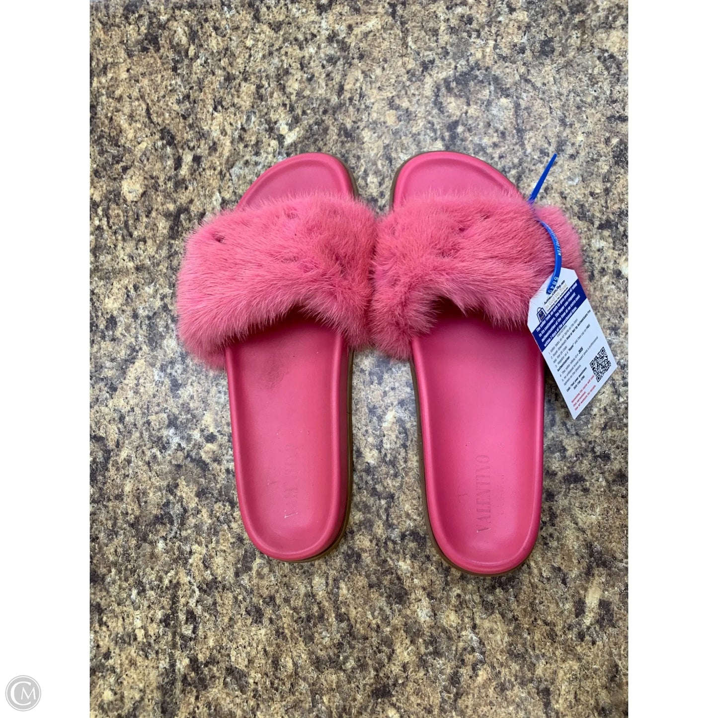 Sandals Luxury Designer By Valentino-garavani In Pink, Size: 11