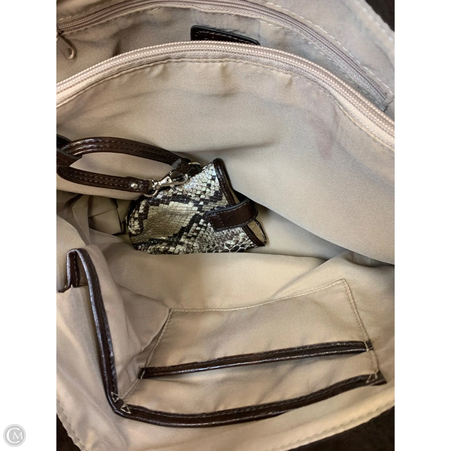 Handbag By Nicole Miller, Size: Large