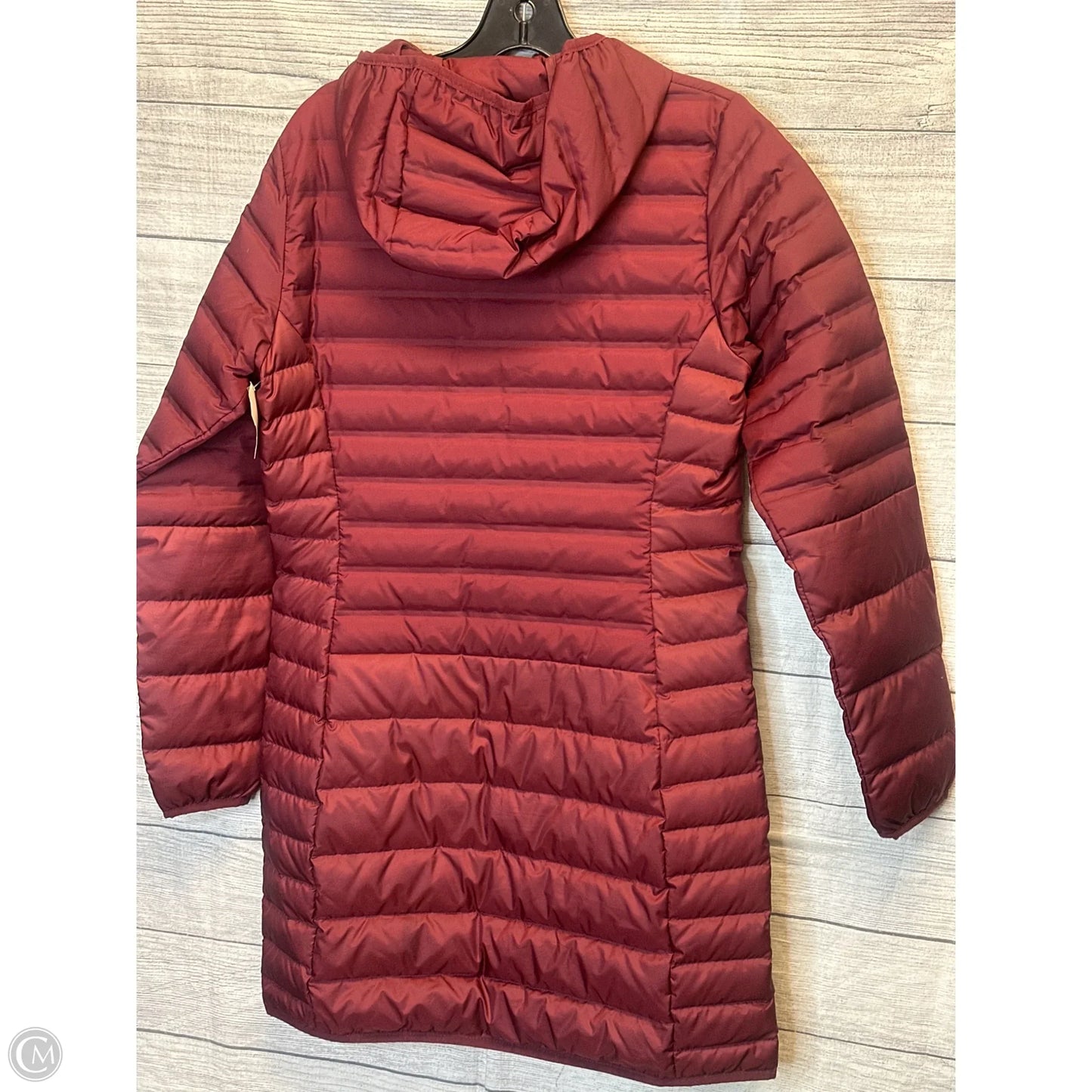 Jacket Puffer & Quilted By Columbia In Maroon, Size: S