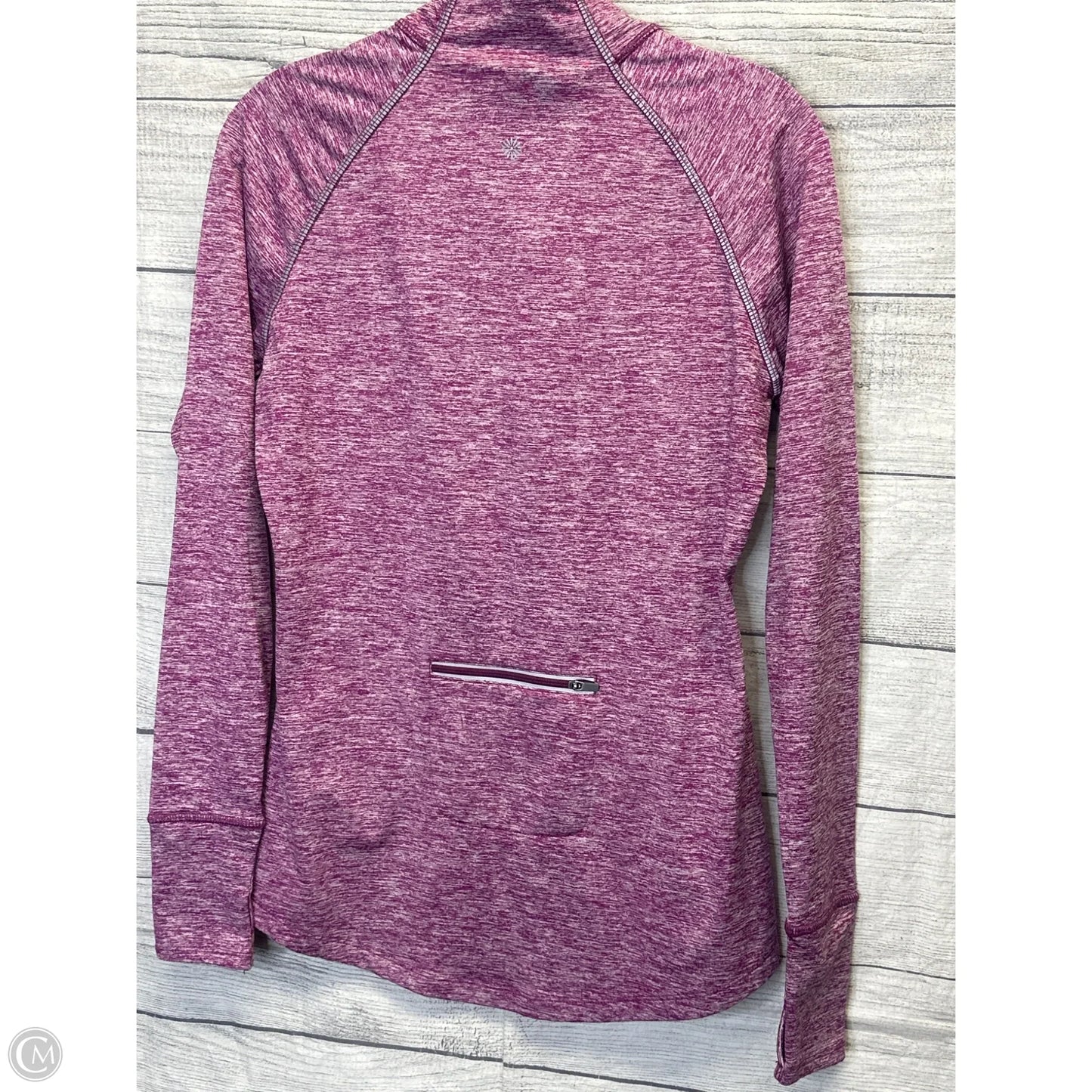 Athletic Jacket By Tangerine In Purple, Size: S