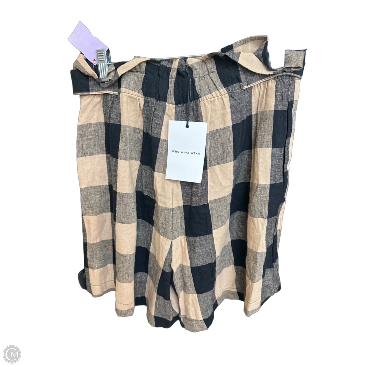 Shorts By Who What Wear In Plaid Pattern, Size: 6