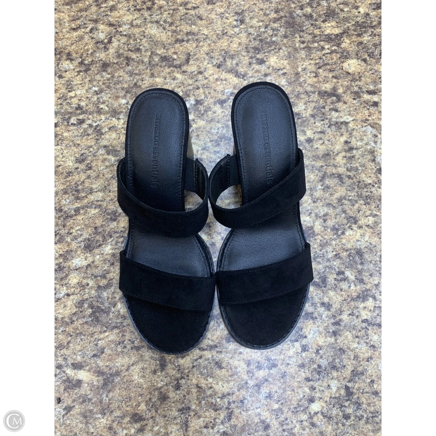 Shoes Heels Block By Amazon Essentials In Black, Size: 6.5