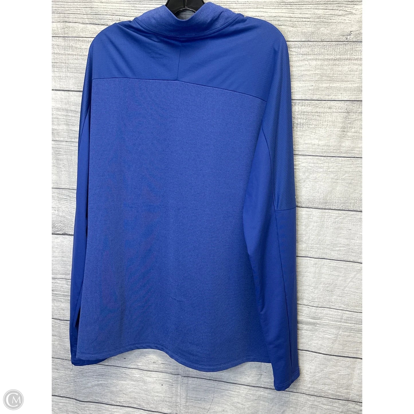 Athletic Jacket By Nike In Blue, Size: Xxl