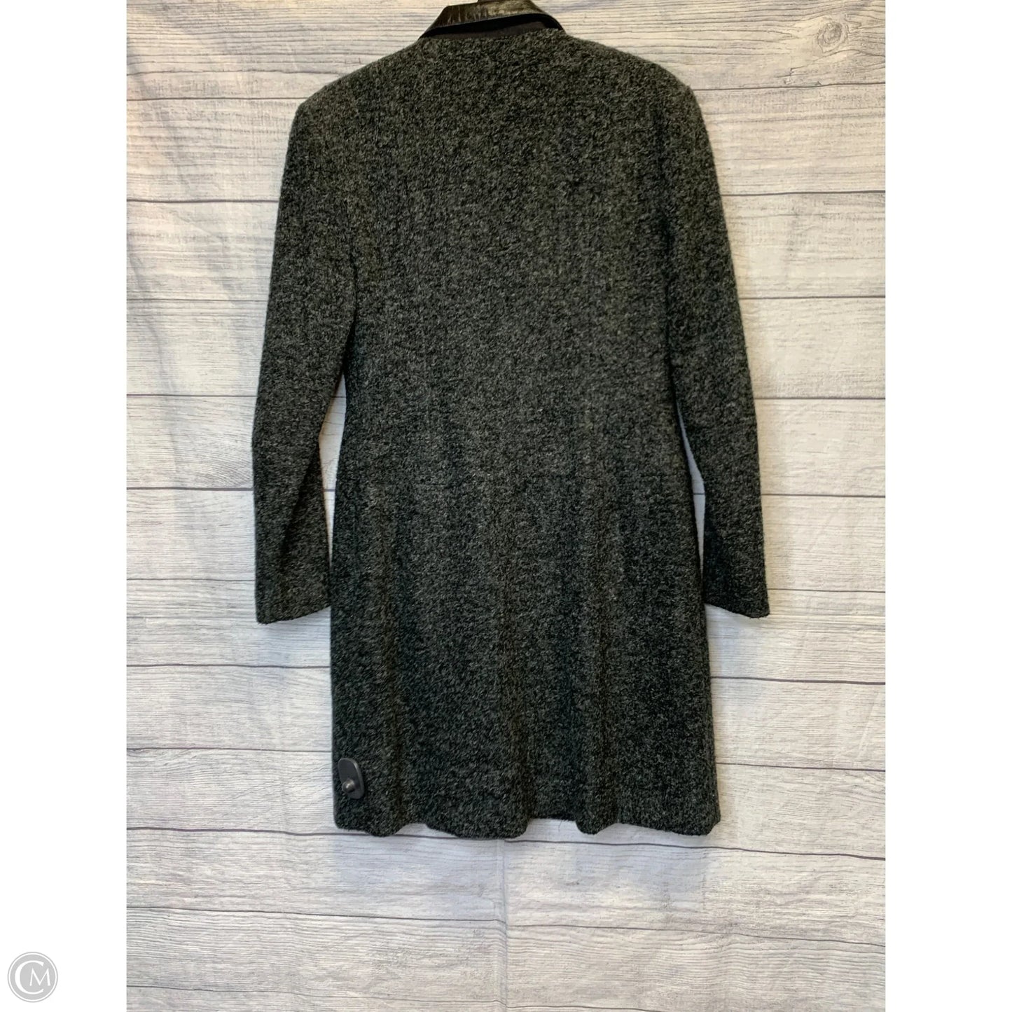 Coat Faux Fur & Sherpa By Tracy Reese In Grey, Size: 4