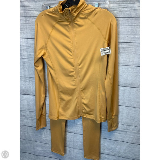 Athletic Pants 2pc By Cmf In Yellow, Size: M
