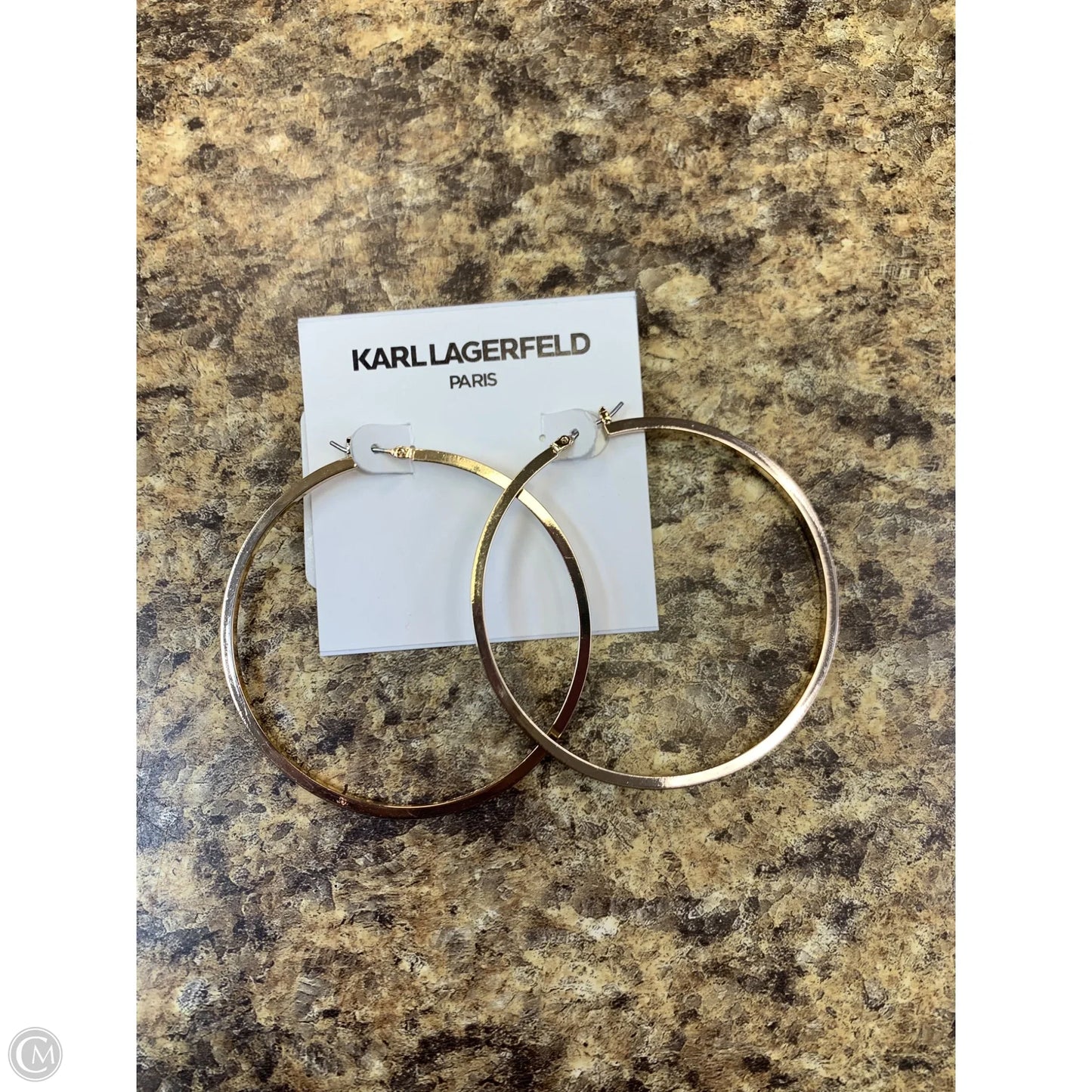 Earrings Designer By Karl Lagerfeld