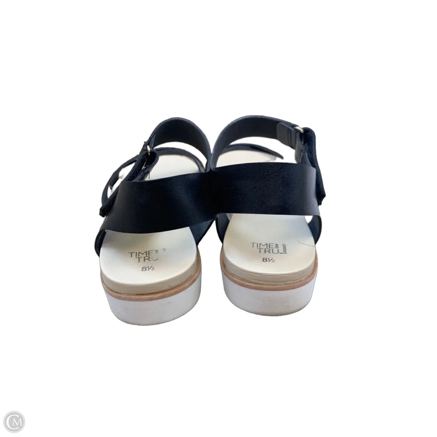 Shoes Flats By Time And Tru In Black, Size: 8.5