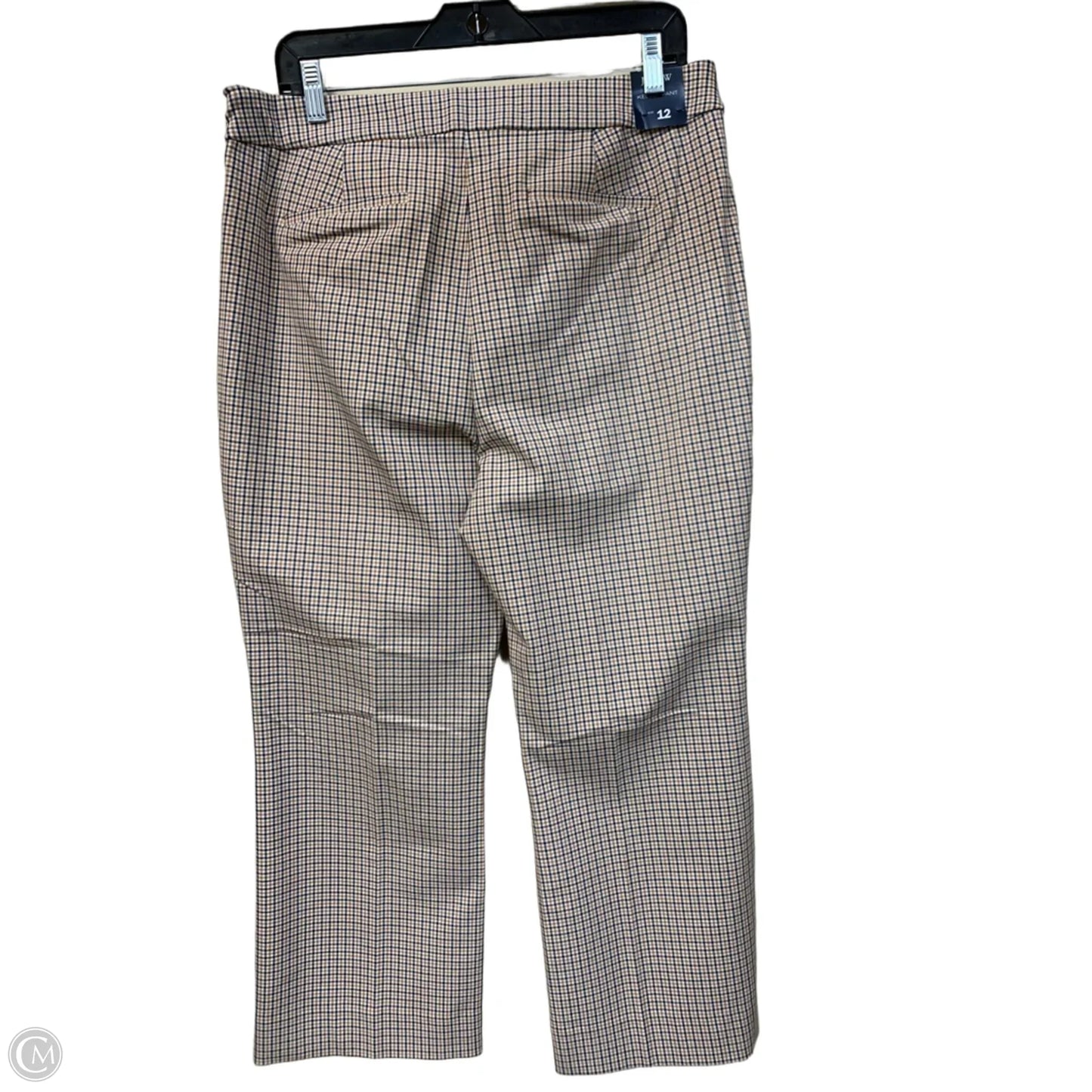 Pants Cropped By J. Crew In Checkered Pattern, Size: 12