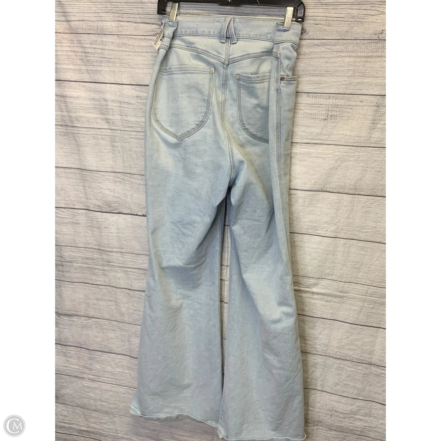 Jeans Wide Leg By Lane Bryant In Blue Denim, Size: 14