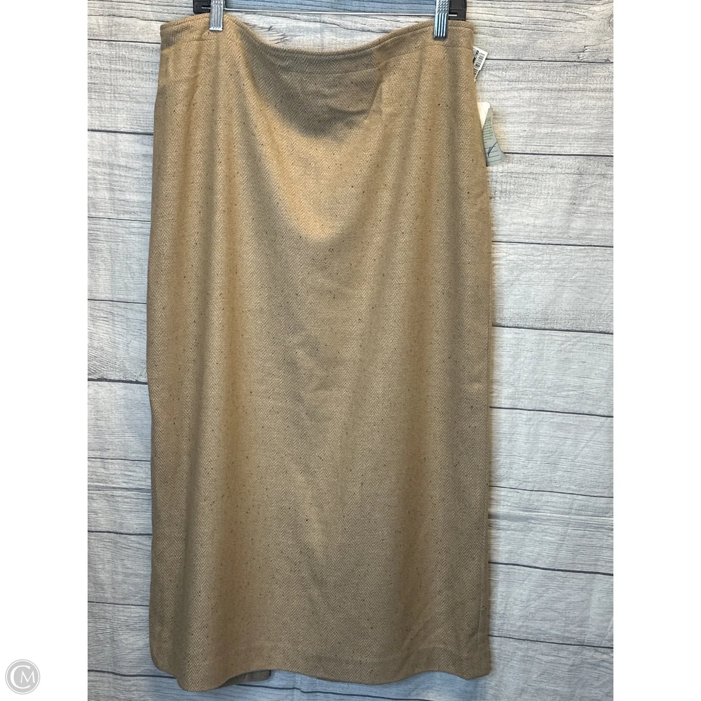Skirt Maxi By Cmf In Tan, Size: 16