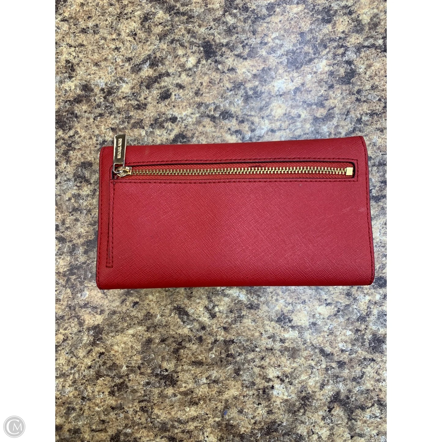 Wallet Leather By Michael By Michael Kors, Size: Medium