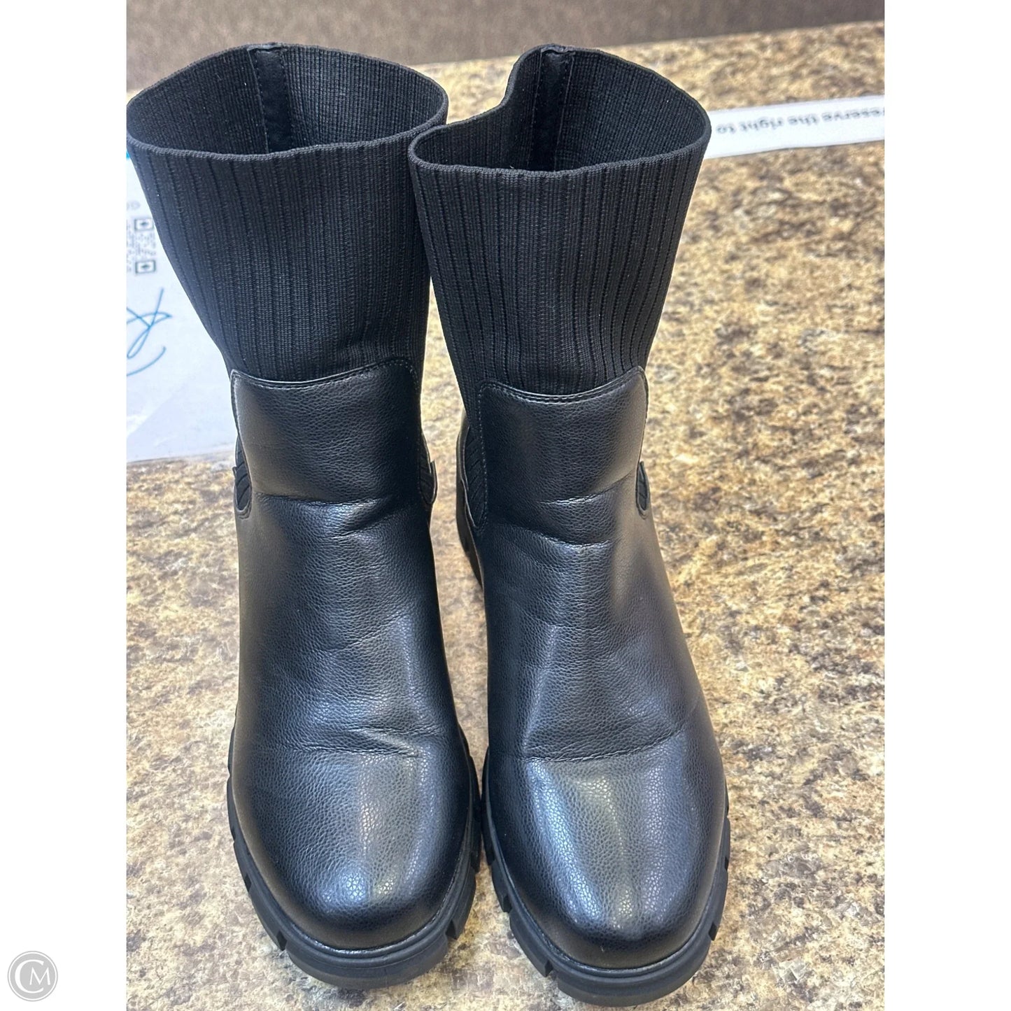 Boots Ankle Flats By French Connection In Black, Size: 11