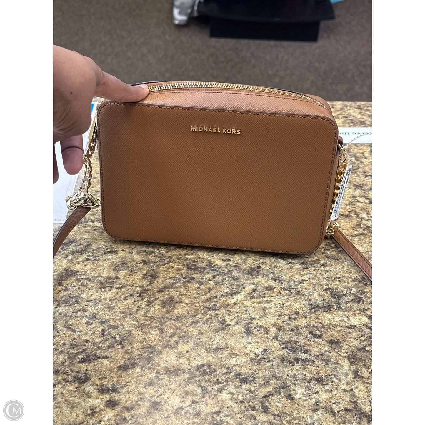 Crossbody Designer By Michael Kors, Size: Small