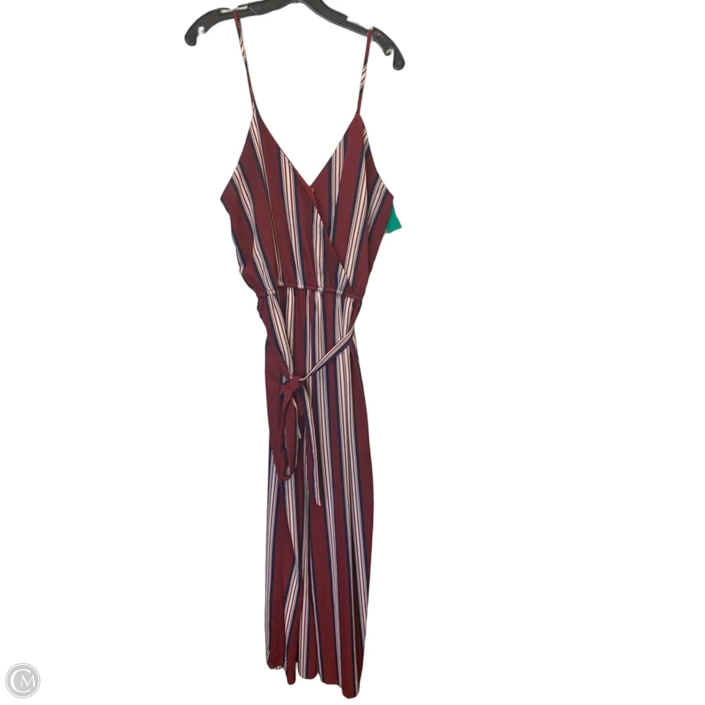 Jumpsuit By J For Justify In Maroon, Size: L