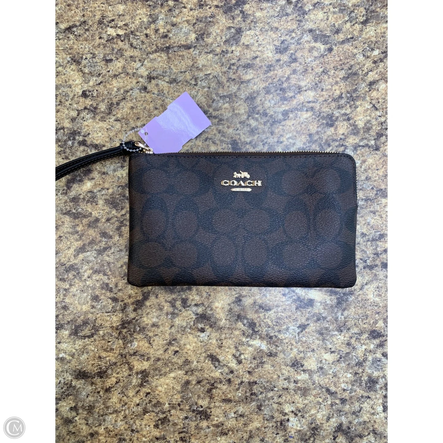 Wristlet Designer By Coach, Size: Medium