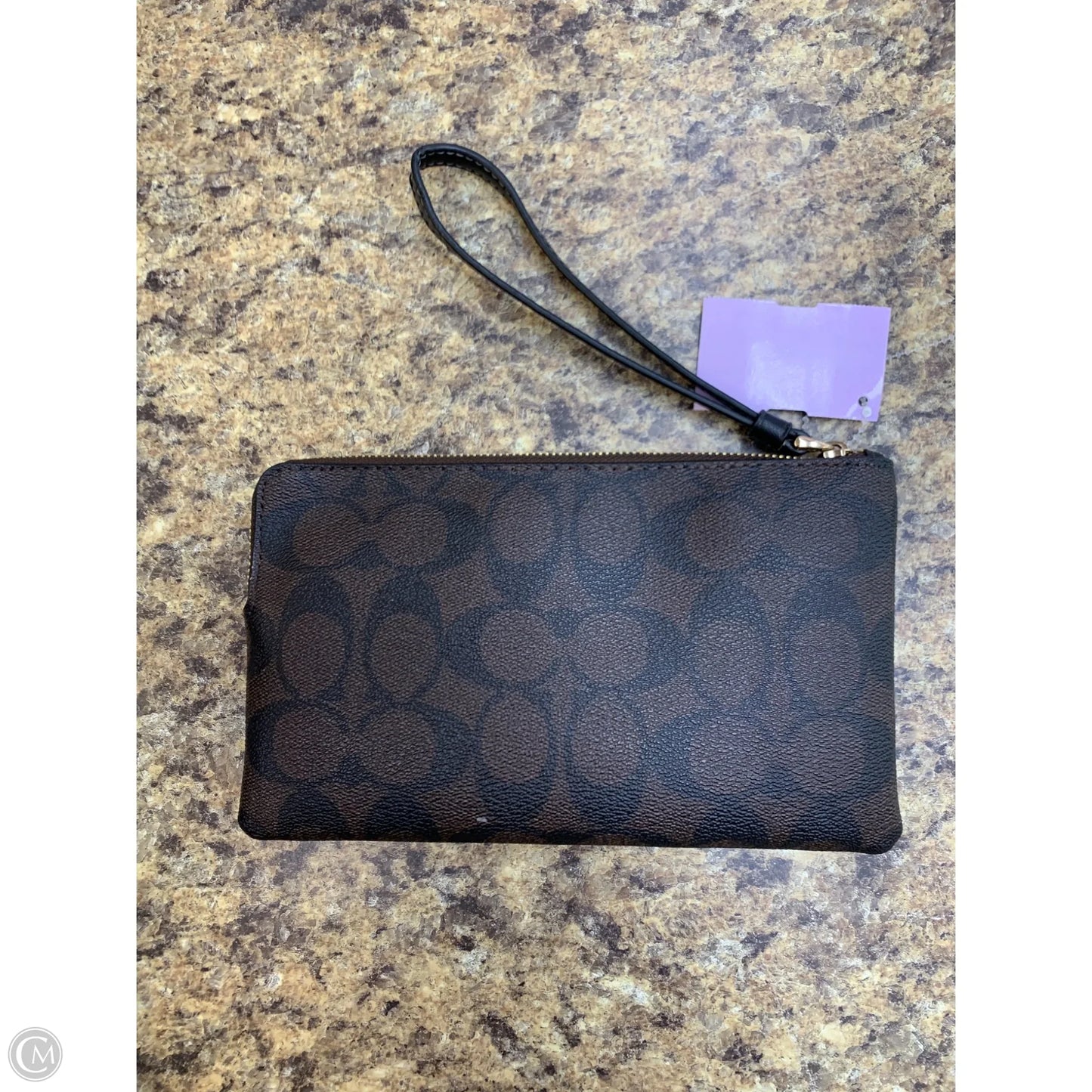 Wristlet Designer By Coach, Size: Medium