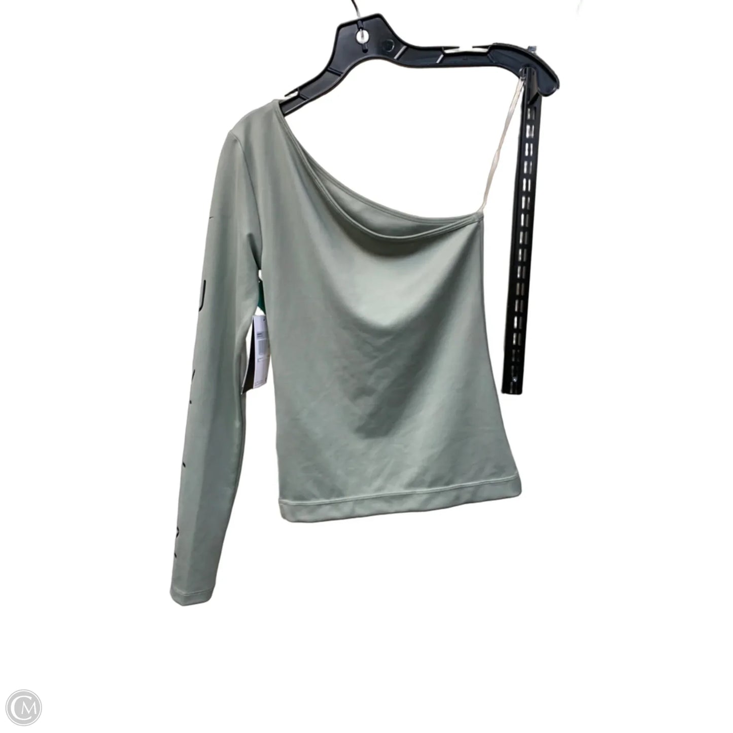Top Long Sleeve By Nike In Green, Size: Xs