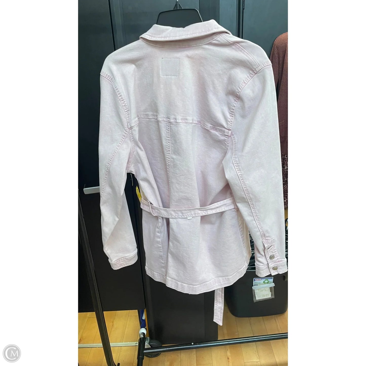 Jacket Shirt By Maurices In Pink, Size: 1x