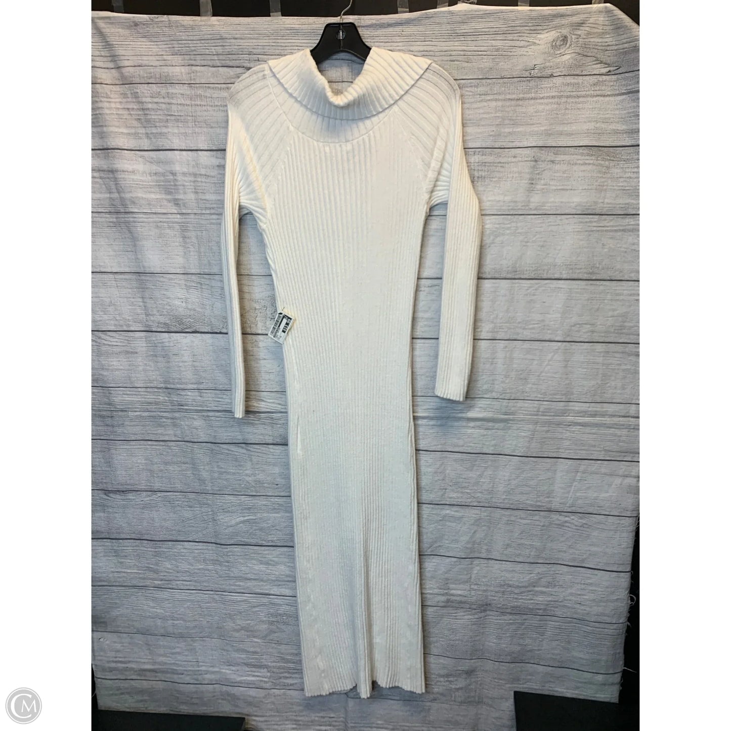Dress Sweater By Fashion Nova In Cream, Size: 2x