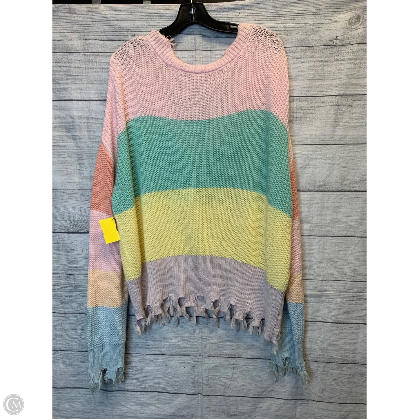 Sweater By Cmf In Multi-colored, Size: 3x