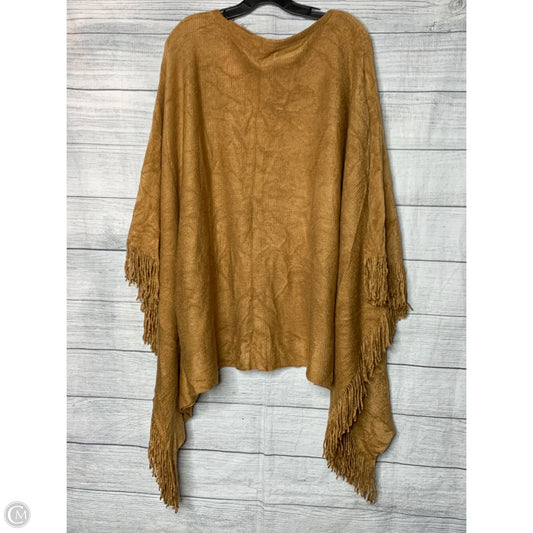Poncho By Cmf In Tan, Size: Osfm