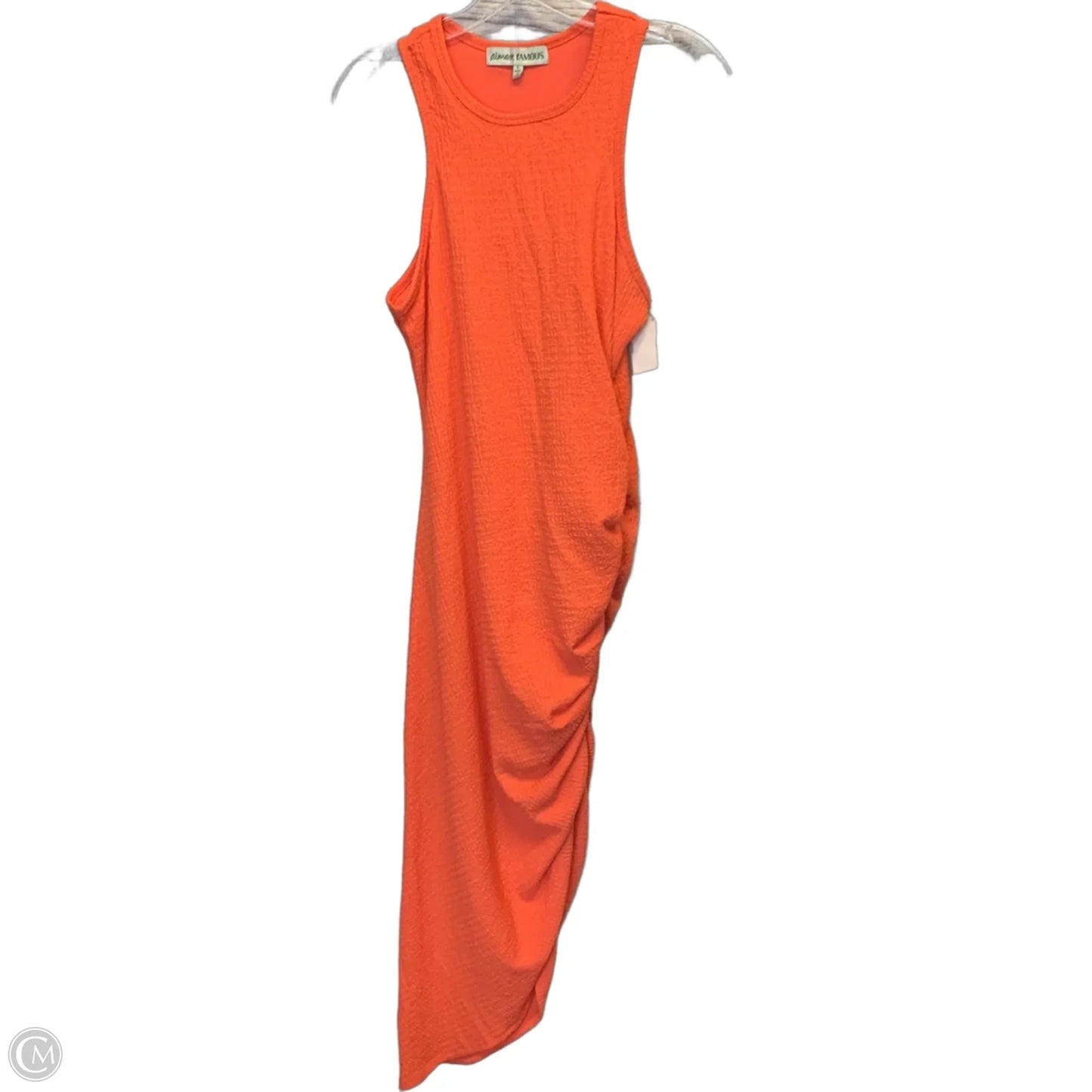 Dress Casual Maxi By Almost Famous In Coral, Size: L