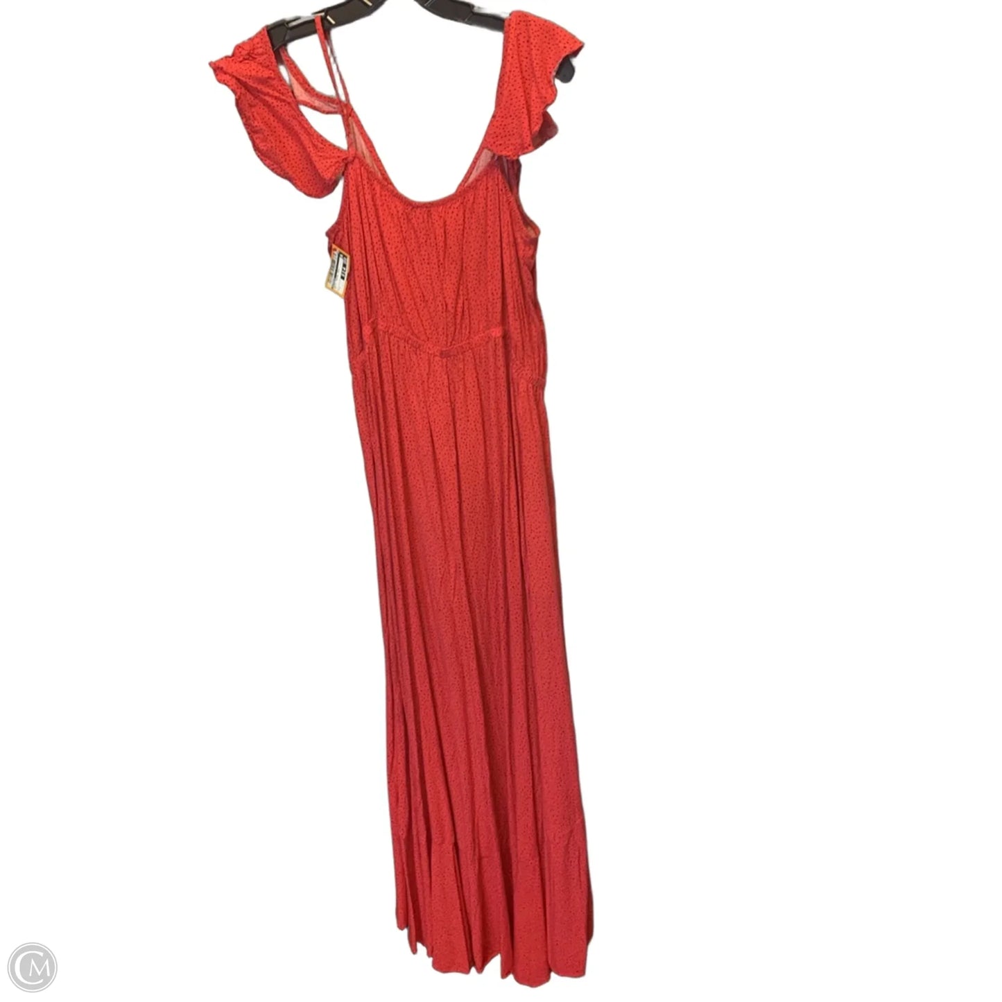 Dress Casual Maxi By Express In Red, Size: L