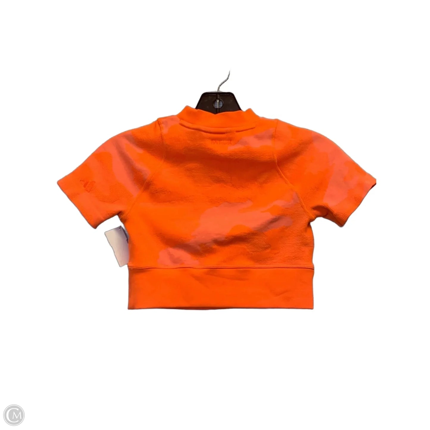 Athletic Top Short Sleeve By Ivy Park In Orange, Size: S