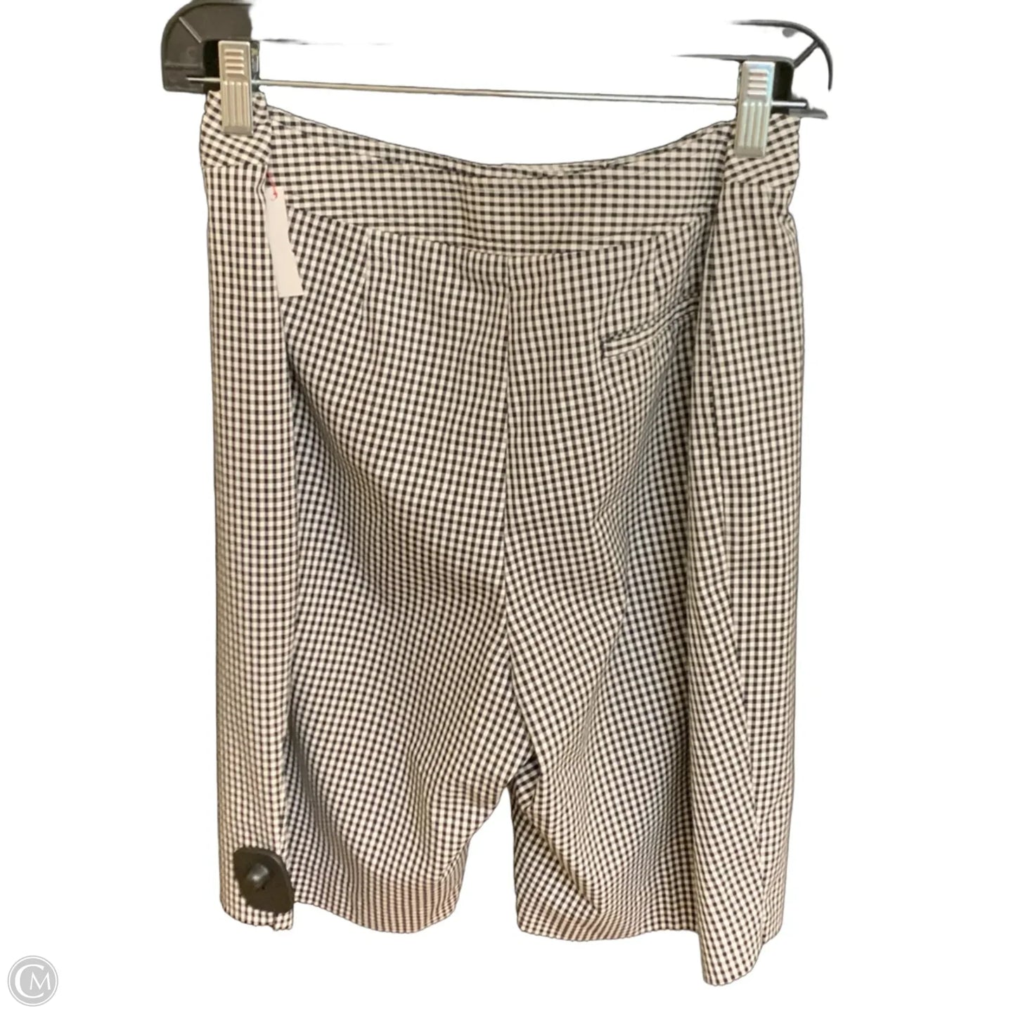 Shorts By Chicos In Checkered Pattern, Size: 10