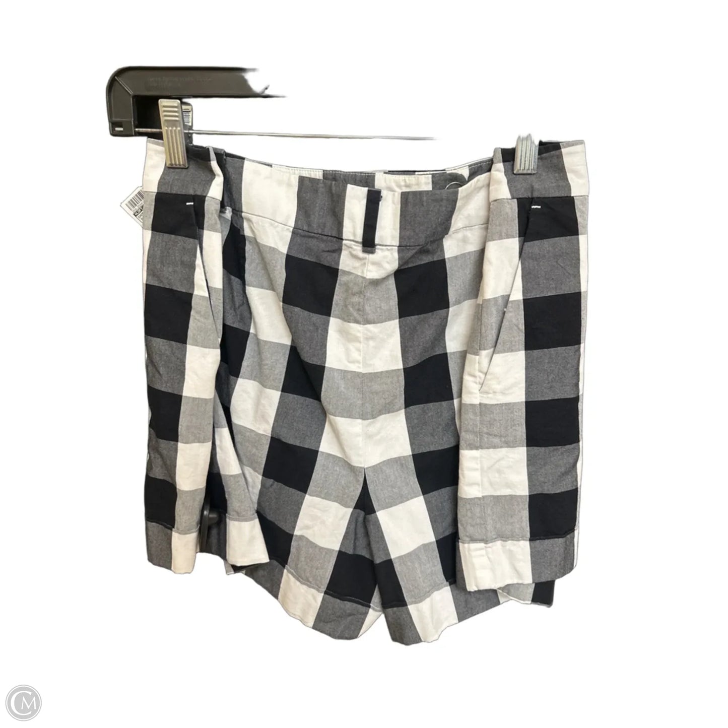 Shorts By Loft In Black & White, Size: 14