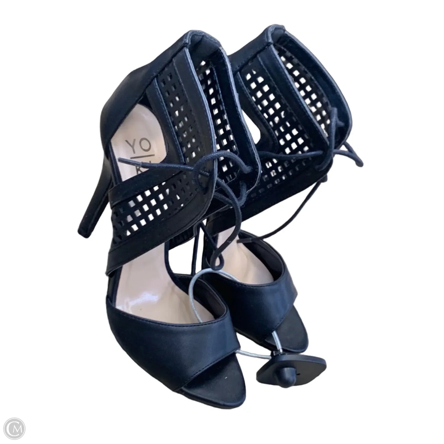 Shoes Heels Stiletto By Yoki In Black, Size: 6