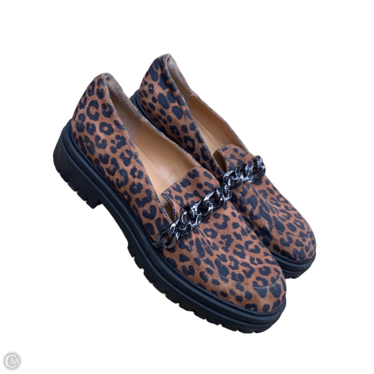 Shoes Flats By Jessica Simpson In Animal Print, Size: 9.5