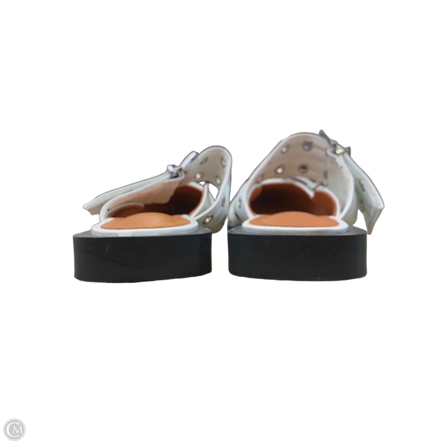Shoes Flats By Cmf In Black & White, Size: 9