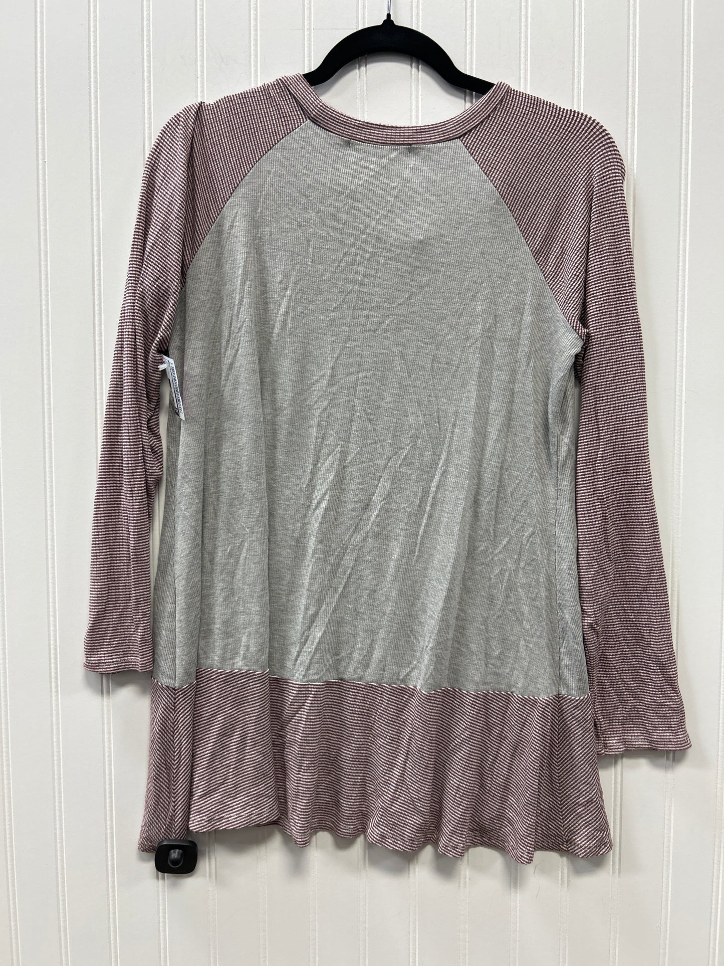 Top Ls By Chris And Carol In Grey, Size:M