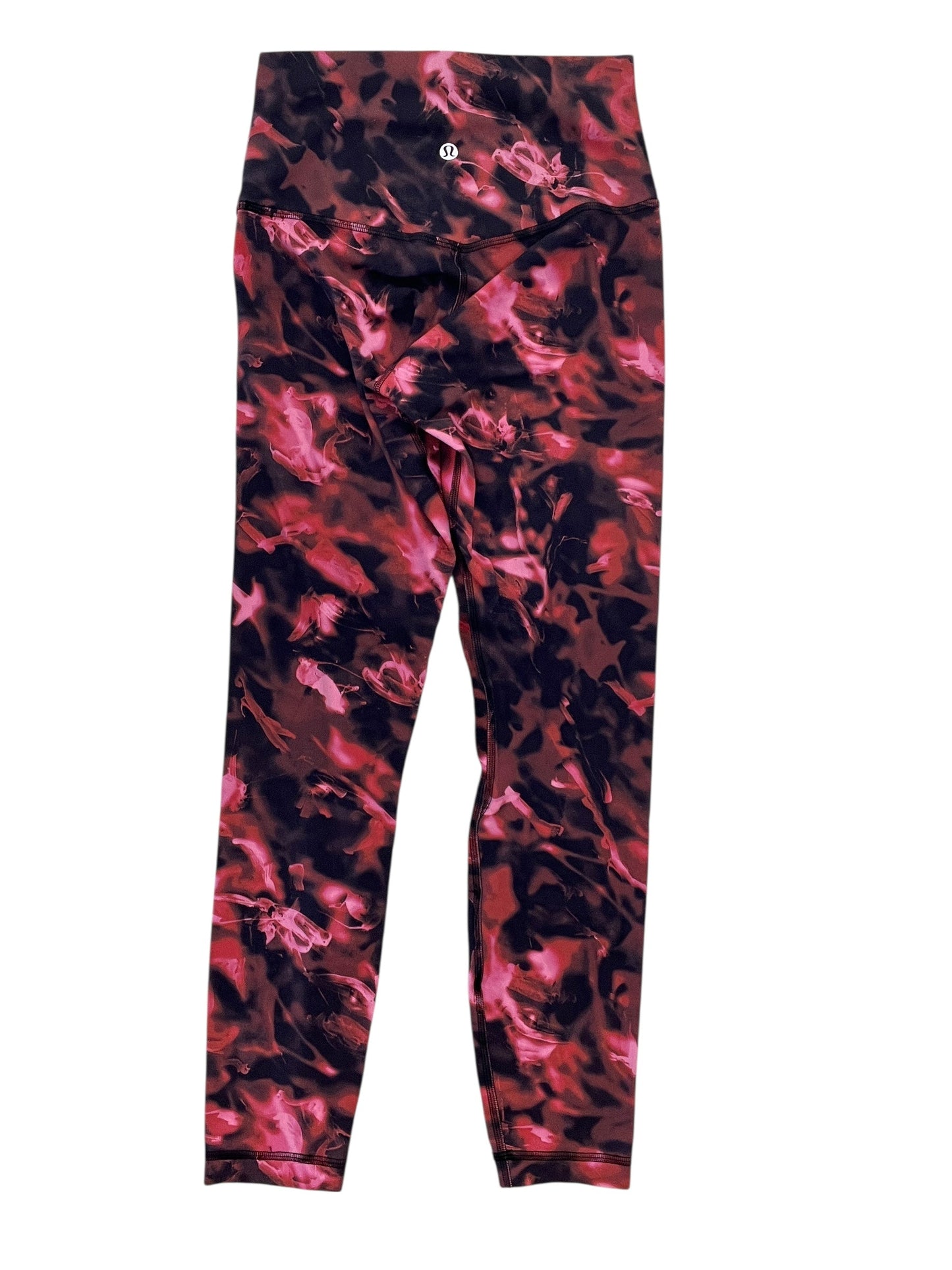 Athletic Leggings By Lululemon In Pink & Purple, Size:S