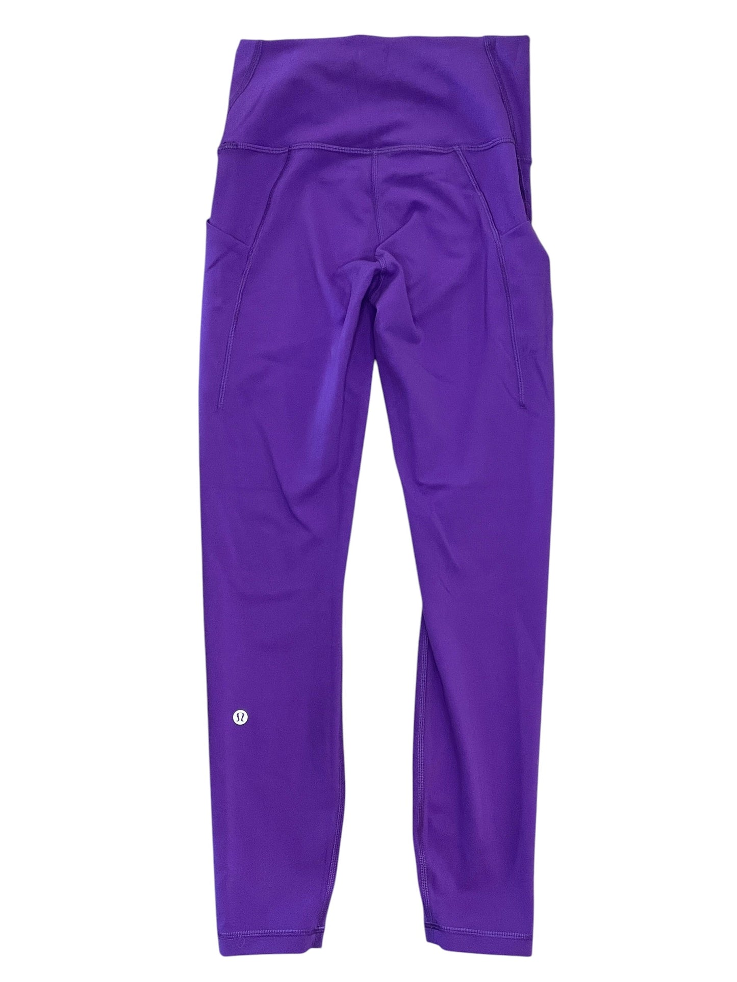 Athletic Leggings By Lululemon In Purple, Size:S